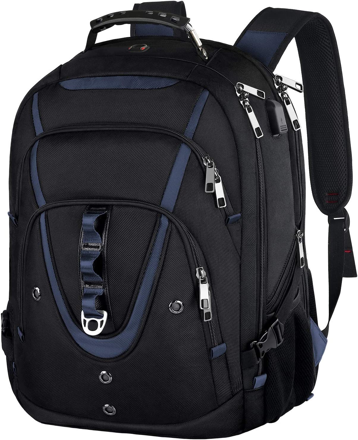 251029125241307_1 18.4 Laptop Backpack for Men, 55L Extra Large Gaming Laptops Backpack with USB Charger Port, TSA Friendly Flight Approved RFID Anti-theft Pocket, Water Resistant Suiltable for Travel Business Work - Image 1